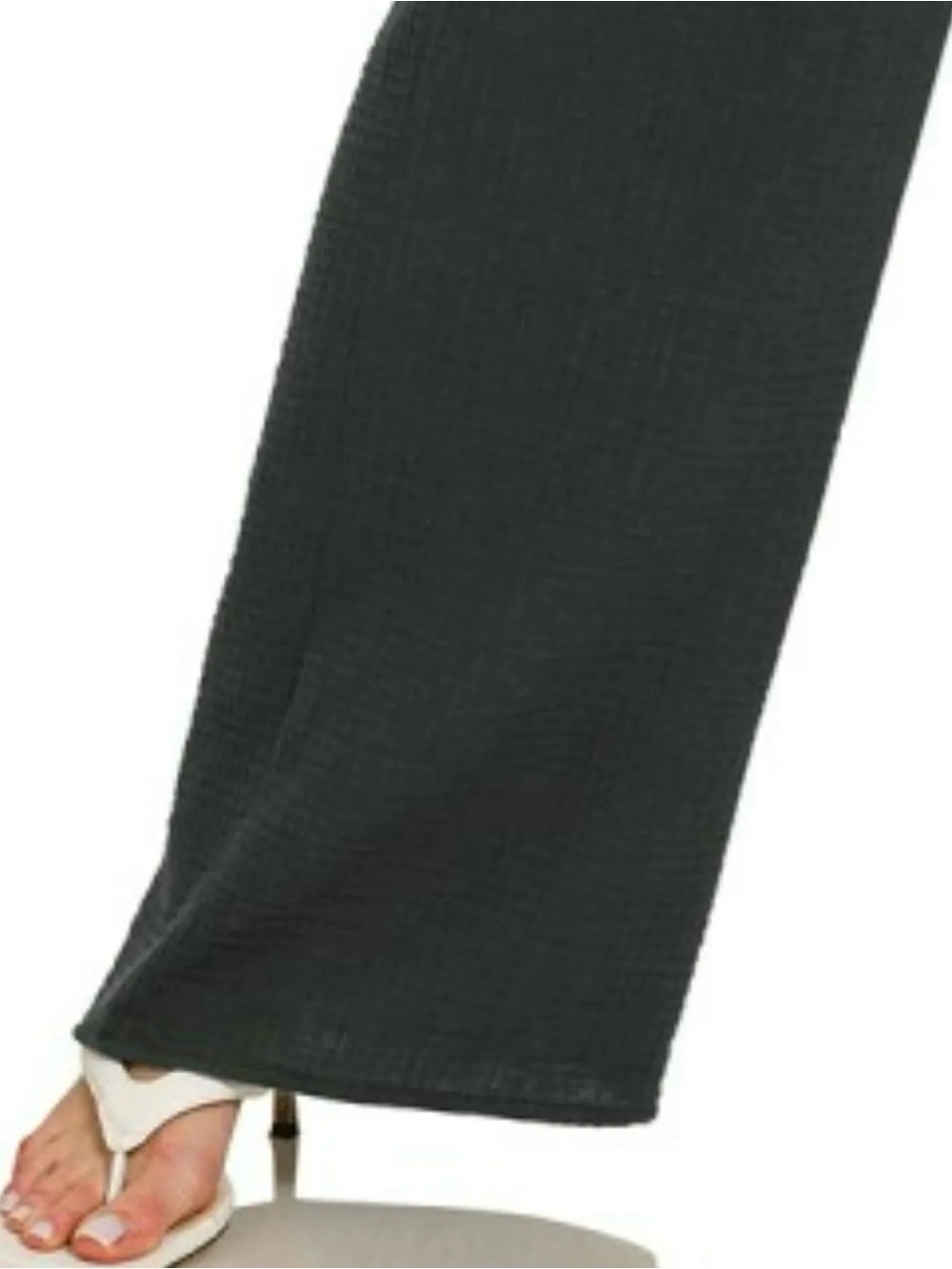 #59 ZENANA DOUBLE GAUZE PANT - Picture 3 of 3